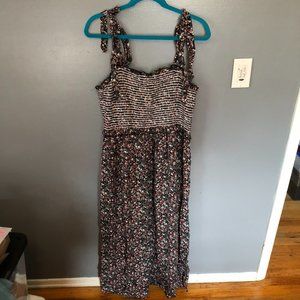 boutique cottagecore floral dress plus 2X